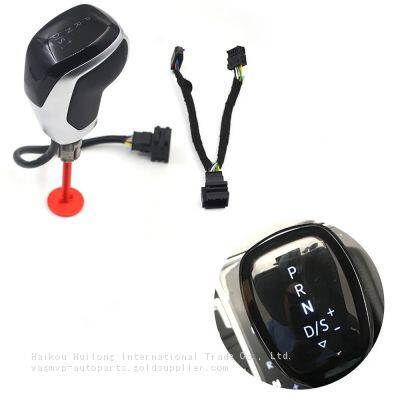 Automatic Electronic LED Gear Shift Knob For VW Tiguan Golf Touareg Sharan CC Passat Scirocco For Skoda Octavia Seat photo-4