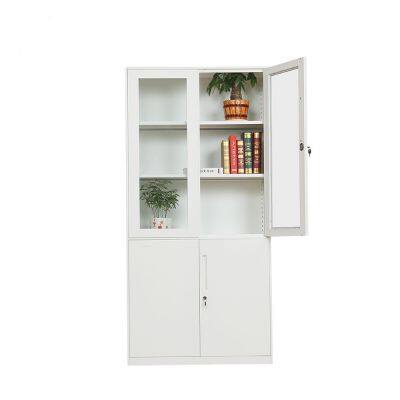 Luoyang Office Furniture Steel Office Filing Storage Cabinet Lockable Metal Filing Cupboard photo-3