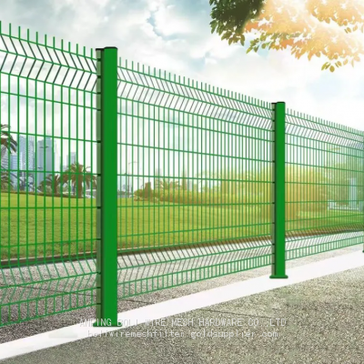 PVC Coated 3D Curvy Welded Wire Mesh Fence/BOLI WIRE MESH QUALITY WELDED WIRE FENCING