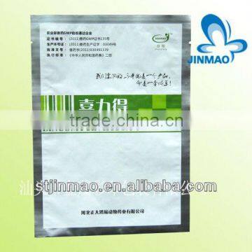 three side sealed for pesticides packaging bag