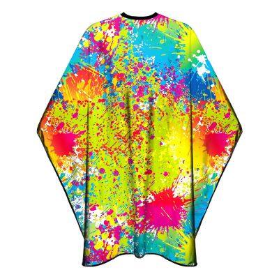 Salon Cape for Women, Hair Cutting Cape with Snap Closure, Professional Large Barber Stylist Hairdresser Cape, Waterproof