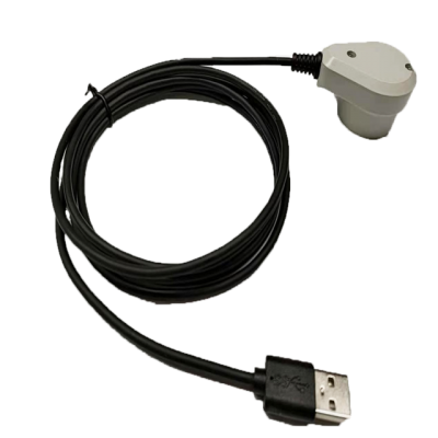 USB-to-Optical/Near-Infrared Meter Reader Communication Head for Import/Export Smart Electricity Meters with Strong Magnetic Adhesion - IEC
