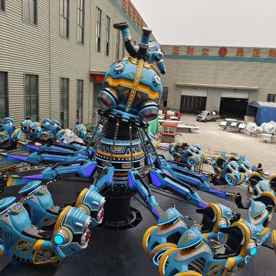 Amusement Park Ride New Mars Warrior Star Flighter photo-3