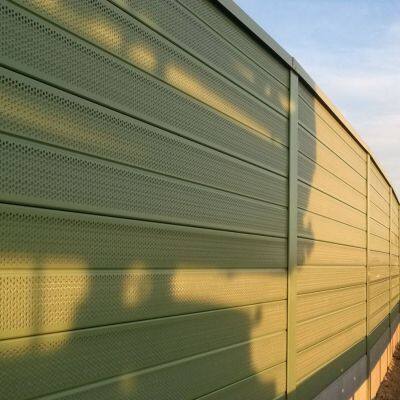 Customized Modern Outdoor Sound Barrier Panels 2000x500x80 Noise Barriers Acrylic PVC 2000x500x80 Noise Barriers Acrylic PVC photo-6