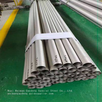 Aerospace Seamless Titanium Pipe 23mm OD Pickled Surface Titanium Seamless Pipe 6m Length High Precision