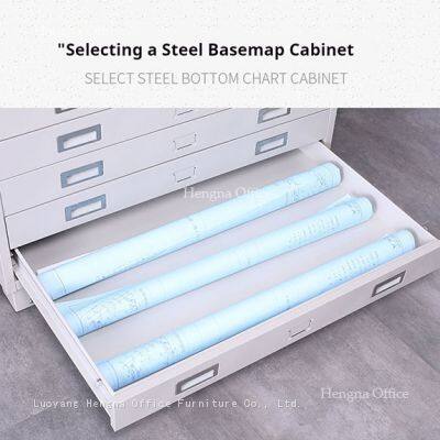 Armario de llaves de alta resistencia con plan arquitectónico, cerradura de acero y manijas duraderas – Mejor solución para almacenar documentos de gran formato photo-5