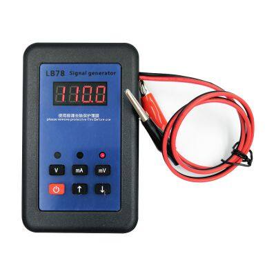 Precision Analog 0-5V 0-11V 4-20mA 0-110mV Signal Generator LB78 Adjustable Voltage 0-24mA Current Simulator With Battery photo-2