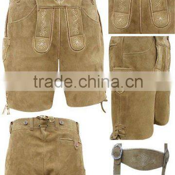 Trachten kurze Short Lederhose/Oktoberfest/Bavarian Lederhose