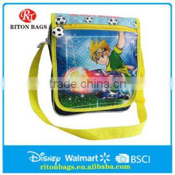 Wholesale football boy pattern shoulder bag