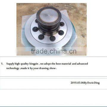 Bolt - in kingpin assembly for truck /semi trailer