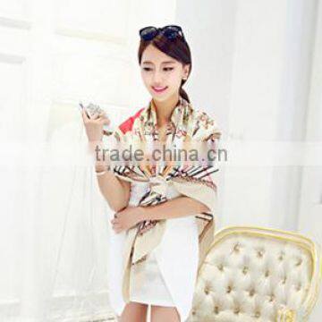 Hot-selling Fashion Hot Design Lady Cotton Square Magic Scarf for Wholesale photo-5