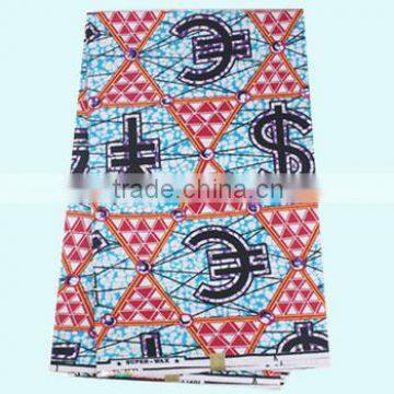Guaranteed African Real Wax Design 100% Cotton Wax Fabric RW02