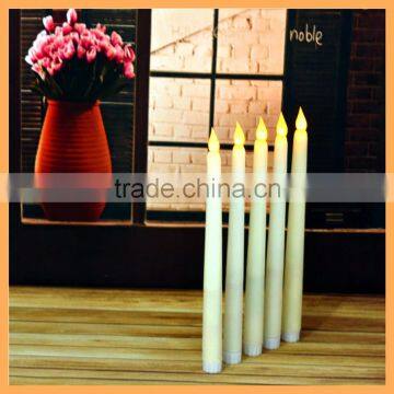 Flickering Led Taper Lights Candles for Home Wedding Xmas photo-2