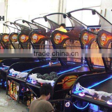 Most Popular Deluxe Coin Operated Basketball Arcade Machine