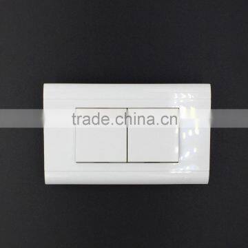 118 series 2 gang ligh electrical wall switch
