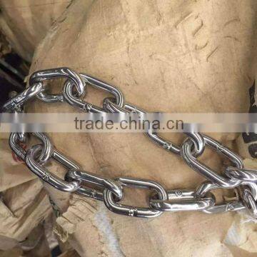 Decoration Guardrail Use Hot Sale 316 Stainless Steel Welding Machine Chains photo-4