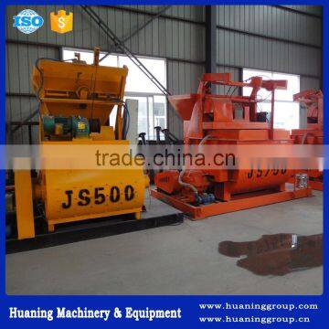 Low Cost JS500 Concrete Mixer for HZS25 Concrete Mixing Plant
