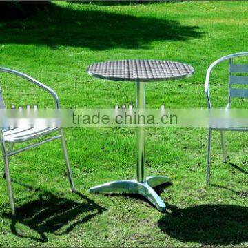 Aluminium Bistro Table And Chair Set