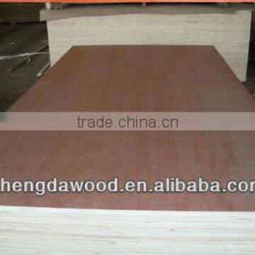 1220x2440 popular core E2 gule commercial cheap bintangor veneer plywood