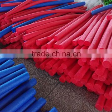 Qr320 al tube cable customized padding epe foam hollow tube/pipe epe foam noodle machine air conditioning r410a copper tube