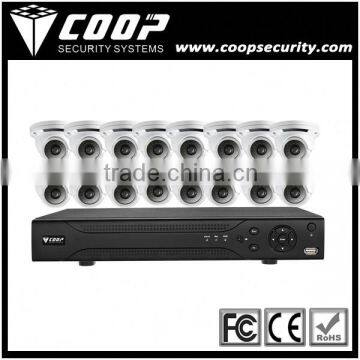 Dummy HD Camera DVR KIT 4CH 1080P Dome CCTV Security System VMS CMS Full HD 1080P HD CVI Kit 16CH 2MP HD-CVI System