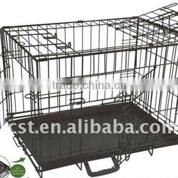 collapsible/folding pet crate cage