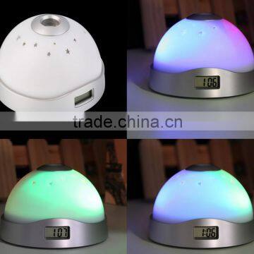 Alarm Clock Sky Led Kid Alarm Clock Projector Star Projector Weather Digital Light