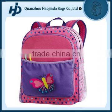 Top quality brand beautiful butterfly design fancy school bags