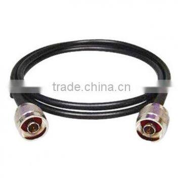 RF Pigtail Cable, N Male to N Male connector, with Rated Voltage of 60V AC