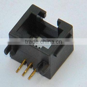 Side Entry RJ11 telephone Modular jack/Connector