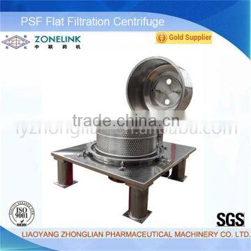 PSF800nc full open cover Flat Filtration basket Centrifuge machine