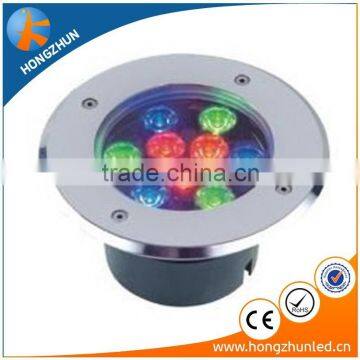 IP66 Low voltage 12V/24v 9w RGB inground led lights