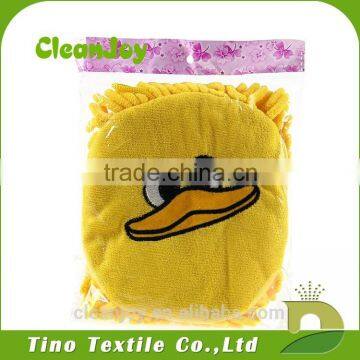 Microfiber chenille car sponge car wash mitt