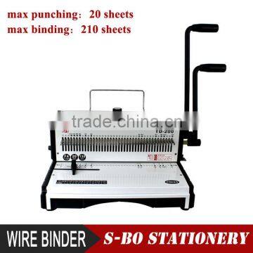 Perfect wire binding machine wire binder