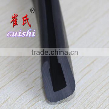 EPDM solid rubber u shape edge protector