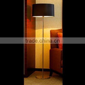 cloth lamp shade indoor floor lighting hotel floor lamp