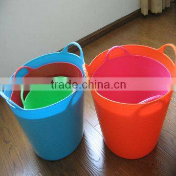 large plastic tubs,plastic garden tubs,flexible plastic tubs