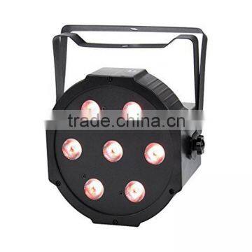 7 X 10W LED DMX512 4in1 Stage Lighting LED Par Can RGBW PAR64 Dj Party Lights photo-3