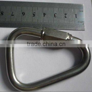 Steel Electric Galvanized Delta Shaped Quick Link in China Rigging Hardware Manufacturer photo-2