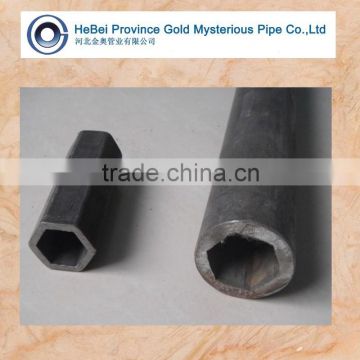 Black Cold Drawn Seamless Carbon Steel Pipe hexgonal