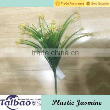 Garden decoration artificial grass with jasmine flower                        
                                                Quality Choice