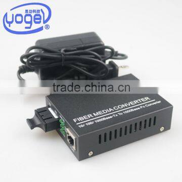 China hot passive optical fiber media converter 10/100/1000 base converter