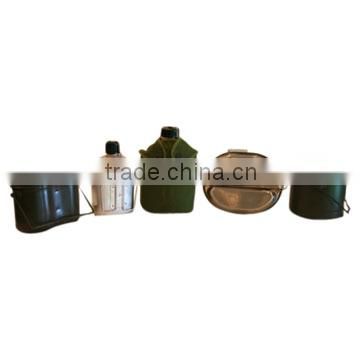 Military aluminum water canteen