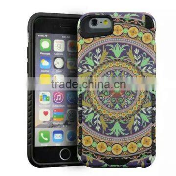 Two in One Cae for Iphone 6 With Colors Pictures Hard PC+TPU Materil More Protective photo-4