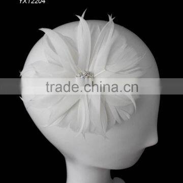 High Quality Vintage bridal wedding fascinator on clip whoelsale hair accessory