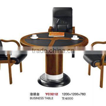 Classical small round office meeting table factory sell directly YC7