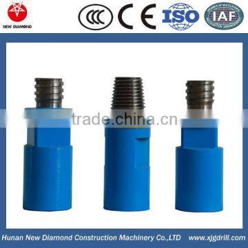 Surface drilling/mining machine parts pin box drill rods sub/Rock drilling machine