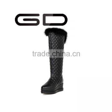 GD 2016 new hot soft PU women boots the best selling long boots for women