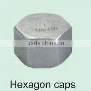 stianless steel casting hexagon caps