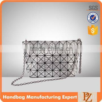 5745 OEM factory Futuristic Art fashion trendy sling bag geometric designer shoulder handbag lady handbag fashionable style.